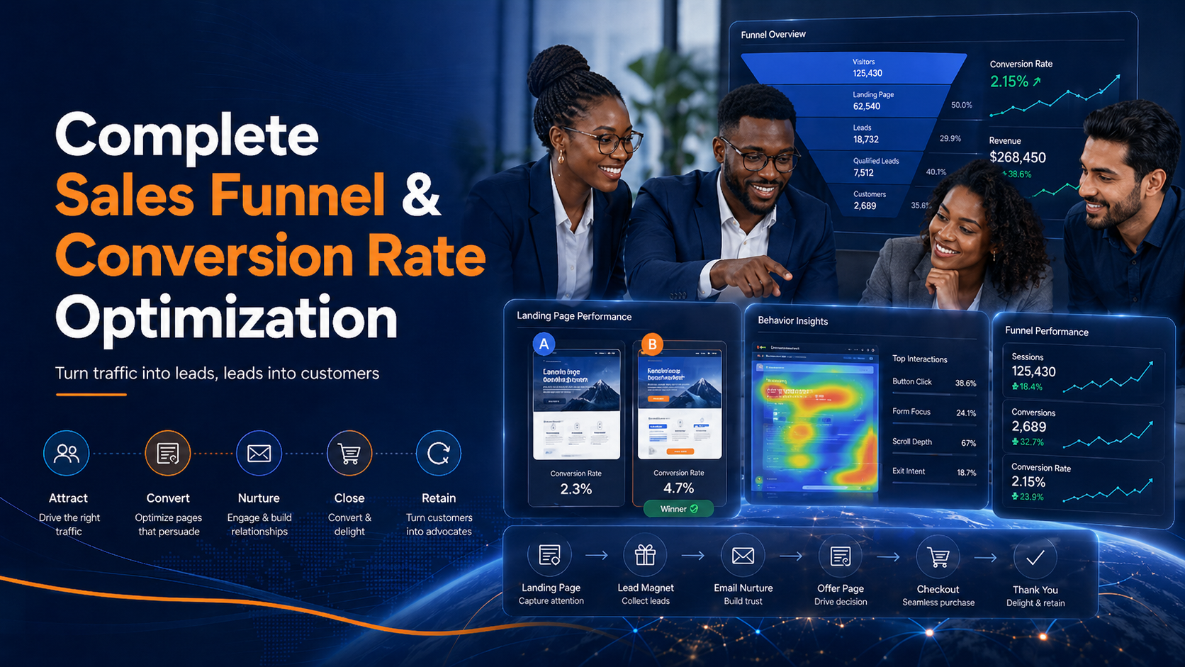 Sales Funnel and Conversion Rate Optimization