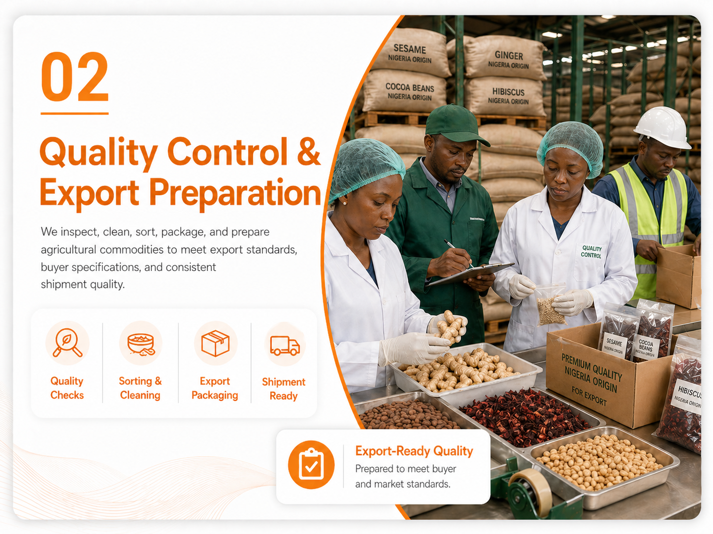 Certified Quality Assurance & <br>Specifications