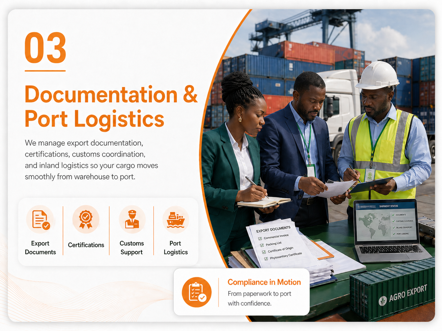 Efficient <br>Export Fulfillment