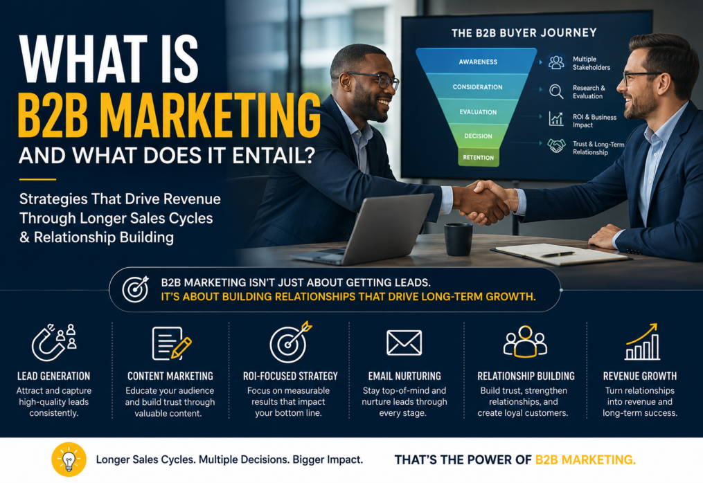 What is B2B Marketing and What Does It Entail?